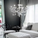Ideal Lux 080888 Wandleuchte 240W Miramare | E14 - weiß