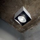 Ideal Lux 140902 Decken- und Spotleuchte Mood 1x28W| GU10 - schwarz