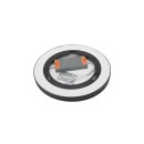 ITALUX PLF-75689-BK-4K Riberio LED Deckenleuchte D280mm 30W/2700lm 4000K schwarz, weiß