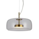 Italux PND-17760B-BRSS-SG LED Pendelleuchte Caste | 10W LED | 850lm | 3000K