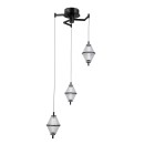 Italux PND-34395-3-BK LED Pendelleuchte Fuente | 15W LED | 1108lm | 3000K