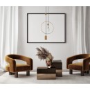 Italux PND-428892-BRO Pendelleuchte Trosti | 1x35W GU10