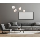 Italux PND-55342-6-SN Pendelleuchte Evora G9