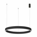 Italux PND-56215-080RPP-BK LED Pendelleuchte Brasco Down | 60W integrierte LED-Quelle | 2900lm | 3000+4000K