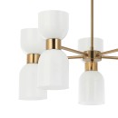 Italux PND-57602-5-BRO Pendelleuchte Monza | 10x40W E27