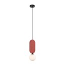 Italux PND-59815-1-RED Pendelleuchte Lorenzo G9