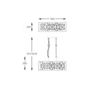 Zuma Line 003064-028143 Pendelleuchte SPRING G9