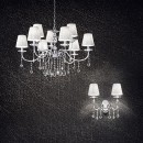 Ideal Lux Pantheon Smalls Argento TL1 1x40W E14 Tischlampe - rustikal, komplex