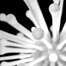 Ideal Lux Hängeleuchte - Ideal Lux Kronleuchter PAULINE Bianco 8x40W G9 - weiß