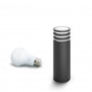 Philips Hue 17402/93/P0 Außensäule Lucca 1x9,5W | 2700K | IP44 - weiß