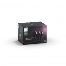Philips Hue 17414/30/P7 LED Außen Spotleuchte Lily 3x8W | 2200-6500K | RGB | IP44 - 3-Set; White and Color Ambiance