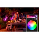 Philips Hue 17414/30/P7 LED Außen Spotleuchte Lily 3x8W | 2200-6500K | RGB | IP44 - 3-Set; White and Color Ambiance