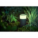 Philips Hue 17420/30/P7 Außensäule Calla 1x8W | 2200-6500K | IP44 - White and Color Ambiance