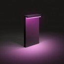 Philips Hue 17455/30/P7 LED Garten Sockelleuchte Nyro 1x13,5W | RGB - White and Color Ambiance