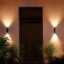 Philips Hue 17463/30/P7 LED Außenwandleuchte Appear 2x8W | RGB - White and Color Ambiance