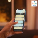 Philips Hue 50471/30/P6 LED Punktlampe Buckram 1x5,5W | GU10 | 2200-6500K - Bluetooth-Fernbedienung