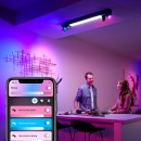 Philips Hue 50607/30/P7 LED Deckenleuchter Centris 4x5,7W + 40W | GU10 | 2000-6500K | RGB - Bluetooth Smart