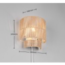 Trio TR20071026 Wandleuchte SATNA E27