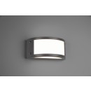TRIO R22151142 LED Gartenwandleuchte Kendal 1x12W | 3000K | IP54 - anthrazit