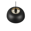 Trio R30811932 Pendelleuchte Punch 1x40W | E27 - höhenverstellbar, schwarz