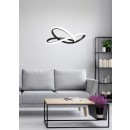 Trio R32051432 LED-Deckenleuchte Course 1x27,5W | 3150lm | 4000K - dimmbar, Dimmschalter, schwarz