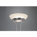 TRIO R40073507 LED Stehleuchte Orson 1x27W + 1x4,5W | 3150lm | 3000K | IP20 - dimmbar Memory-Funktion, separater Schalter, Nickel mit Alabaster