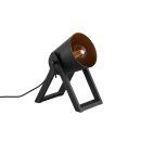 Trio R50721080 Tischleuchte Marc 1x25W | E27 - schwarz, gold