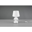 Trio R50861001 Nilson Tischleuchte 1x40w | E14 - Kabelschalter, weiß