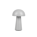 Trio R52176177 LED-Außentischleuchte Lennon 1x2W | 180lm | 3000 K | IP44 - 4-Phasen-Touchdimmer, Batterie, USB, grau