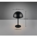 Trio TR54891132 LED Tischlampe MUNOZ | 1,3W integrierte LED-Quelle