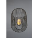 Trio R55256911 LED Garten Solarleuchte Leuchte Mineros 1x0,2W | IP44 - Flammimitation, Dämmerungssensor, schwarz