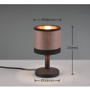 Trio R59551041 Tischlampe Davos | 1x10W E14