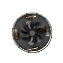 Trio R61095032 Deckenventilator mit Beleuchtung Trondheim 4x10W | E27 - Fernbedienung, Timer, 3 Geschwindigkeiten, schwarz
