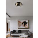 Trio R61095032 Deckenventilator mit Beleuchtung Trondheim 4x10W | E27 - Fernbedienung, Timer, 3 Geschwindigkeiten, schwarz