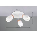 Trio TR61573331 Spot-Deckenleuchte BIDAR E14