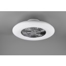TRIO R62402106 LED Kronleuchter mit Ventilator Visby 1x40W | 3000-6000K - dimmbar, mit Fernbedienung
