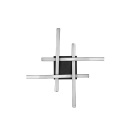 Trio R62474432 LED-Deckenleuchte Route 4x5W | 2400lm | 4000 K - schwarz