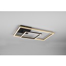 Trio R62642108 LED- Deckenleuchte Padella 1x25w | 3000lm | 3000k - einstellbar, 3-Phasen-Dimmen, Messing