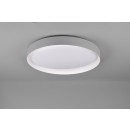 TRIO R62712411 LED Deckenleuchte Zeta 1x24W | 2000L | 2700-6500K | IP20 - dimmbar, Temperatureinstellung, Fernbedienung, grau mit weiß