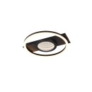 Trio TR64801132 LED Deckenleuchte WHEELER | 16W integrierte LED-Quelle