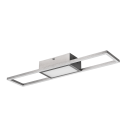 Trio R67172107 LED-Deckenleuchte Rigido 1x22W | 2800lm | 2700-6000K - Fernbedienung, dimmbar, Memory-Funktion, Nickel