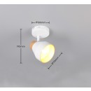Trio TR81921731 Spot-Wandleuchte VALENTIN E14