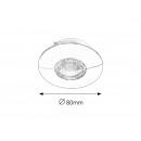Rabalux 1072 Randy Chrom Einbauleuchte LED 3x4W IP44 3000K