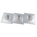 Rabalux 1079 Randy Einbauleuchte Chrom LED 3x4W IP44 3000K