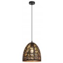 Rabalux 2277 Manorca Hängeleuchte E27 1x40W schwarz / gold