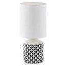 Rabalux 4398 Sophie Textillampe E14 1x40W weiß