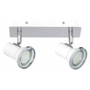Rabalux 5498 Steve Badleuchte Spot LED GU10 2x4 5W IP44 Chrom 4000K