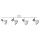Rabalux 5947 Holly Spot-E14 4x40W weiß / Buche