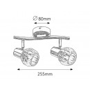 Rabalux 6092 Lauren Spotleuchte E14 2x Max 40W