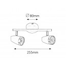 Rabalux 6667 Karen LED Deckenleuchte 2x4W = 560lm